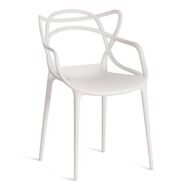 Стул Cat Chair (mod.028) пластик, 54,5*56*84см, белый, 018