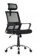 Кресло Riva Chair Mint RCH 1029HB Чёрный/Чёрный