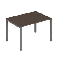 Trend Metal Стол письменный на металлоопорах тёмный дуб 120x76x75 TDM32232415