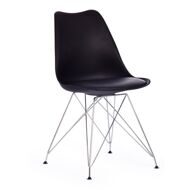 Стул TULIP IRON CHAIR (mod.EC-123)/1 шт в упак. металл/пластик, 54,5*48*83,5см, черный